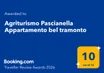 Traveller Review Award 2026 · Booking.com · 10 su 10