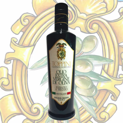 Olio extravergine di oliva · Bottiglia in vetro · 250 ml